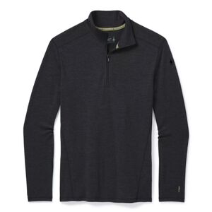 Smartwool Merino Wool 250 1/4 Zip Sweater Men's XXL Charcoal Grey Base Layer
